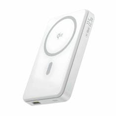 BASEUS Prijenosna baterija 10.000 mAh 22,5 W PowerBank magsafe bijela Airpow2 Qi2