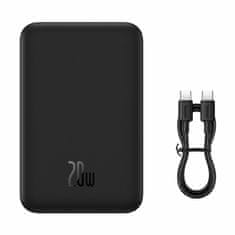 BASEUS Prijenosna baterija 20.000 mAh 20 W PowerBank magsafe crna PPCX150001