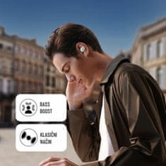 Joyroom JR-DB3 bijele bluetooth slušalice