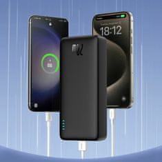 BASEUS Prijenosna baterija 20.000 mAh 20 W PowerBank Airpow crna P10022804113-00