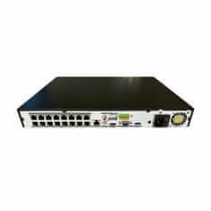 HiLook video snimač 16-kanalni PoE NVR IP 2xHDD HL-NVR-216MH-K/16P(STD)
