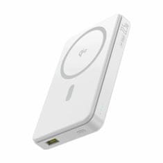 BASEUS Prijenosna baterija 10.000 mAh 22,5 W PowerBank magsafe bijela Airpow2 Qi2