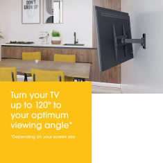 Vogels Zidni stalak za ekrane od 32"-65" sa nagibom i pomakom 120°