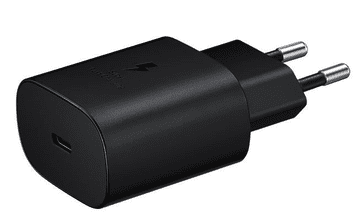 KEDO Samsung 25W TA800NB, Type-C, Black, Bulk