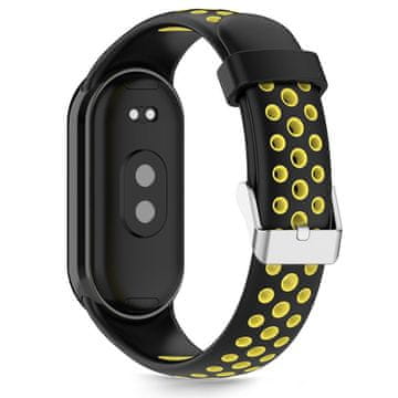 Tech-protect Iconband Air remen za Xiaomi Smart Band 8 / 9 / 10, black / yellow