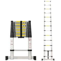 MXM Teleskopska ljestva - 3,8m, aluminijska