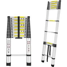 MXM Teleskopska ljestva - 4,4m, aluminijska