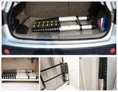 MXM Teleskopska ljestva - 5m, aluminijska