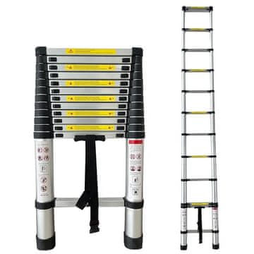 MXM Teleskopska ljestva - 5m, aluminijska