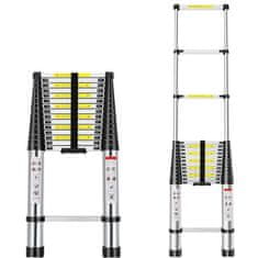 MXM Teleskopske ljestve - 6,2m, aluminijske