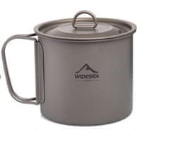 MXM Titanovski lonac s poklopcem - 600 ml