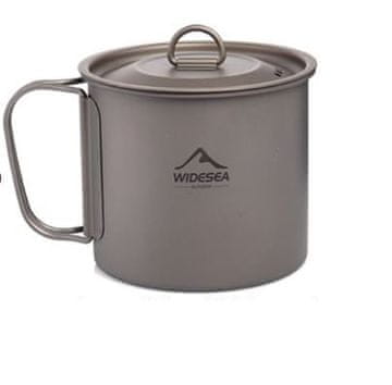 MXM Titanovski lonac s poklopcem - 600 ml