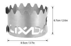 MXM Titanijski zaštitnik od vjetra - mini