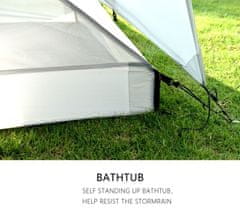 MXM Ultralagani šator za 2 osobe – smeđi