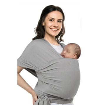 MXM Marama za nošenje bebe – svijetlosiva