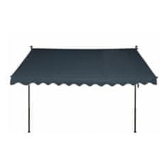 Aga Teleskopska tenda 350x120 cm Siva