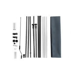 Aga Teleskopska tenda 350x120 cm Siva