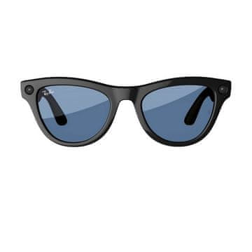 Ray-Ban Meta – Skyler pametne naočale – Boja: Sjajno crna / Transitions Cerulean plava