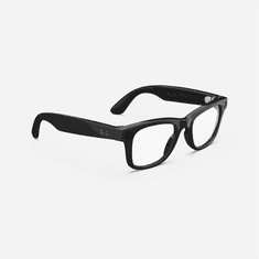Ray-Ban - Wayfarer Standard - Sjajna crna, prozirne leće
