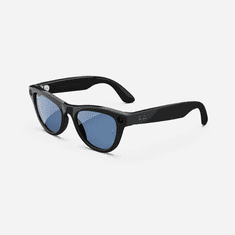 Ray-Ban Meta – Skyler pametne naočale – Boja: Sjajno crna / Transitions Cerulean plava