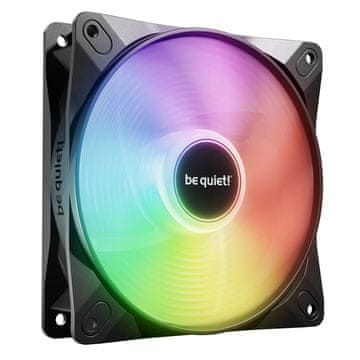 Be quiet! LIGHT WINGS LX (BL132) Reverse 120mm 4-pin PWM ARGB crni ventilator