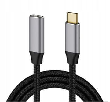 ZENWIRE Produžni kabel USB-C 3.2 Thunderbolt 3 4 100W 4K 60Hz 10 Gb/s 3M Zenwire ZC-13