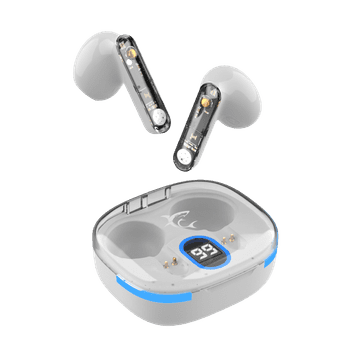 White Shark  EARBUDS Slušalice + mikrofon Bluetooth GEB-TWS37 HYPERBEAT Bijele