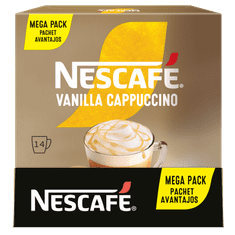 NESCAFÉ Vanilla Cappuccino instant kava, 14×14 g (XXL pakiranje)