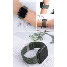 BStrap Nylon Braided remen za Apple Watch 42/44/45/49mm, multicolor