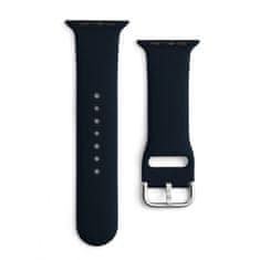 BStrap Silicone remen za Apple Watch 42/44/45mm, black