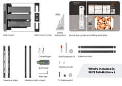 Vogels Zidni nosač za TV od 40"-77", rotacija 180°, max 45 kg