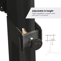 Vogels Podni stalak za ekrane od 40"-77", do 50kg