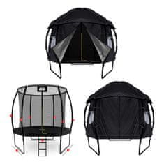 Aga Stan za trampolin EXCLUSIVE 180 cm (6 ft) Crni