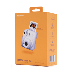 FujiFilm Mini 12 fotoaparat, lila + Instax Mini film