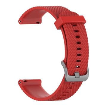 BStrap Silicone Land remen za Samsung Galaxy Watch 3 45mm, red