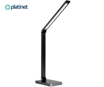 Platinet PDL888 LED stolna lampa, 20 W, crna (LED-PL-PDL888B)