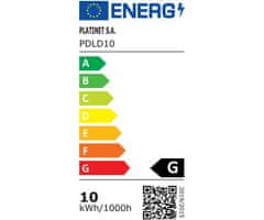 Platinet PDLD10 LED stolna lampa, 10 W, crna