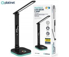 Platinet PDL711RGB LED stolna lampa, 5 W, crna