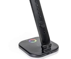 Platinet PDL711RGB LED stolna lampa, 5 W, crna