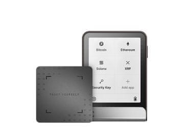 Ledger Flex novčanik za Bitcoin i ostale kriptovalute, ključ za oporavak, grafit (flex-rkey-enfres)