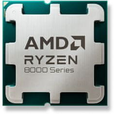 AMD Ryzen 5 8400F Tray 6-jezgreni procesor AM5 4,7 GHz Boost, 12 threadova, 22 MB L3, 65 W 