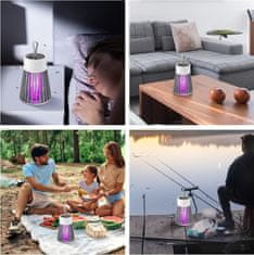 HOME & MARKER® UV lampa protiv komaraca, prijenosna zamka za insekte, sigurna za dom i zatvorene prostore | INSECNI