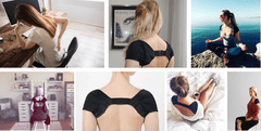 SWEDISH POSTURE Feminine, naramenica za pravilno držanje, M-L