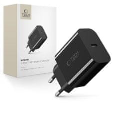 Tech-protect NC20W punjač USB-C PD 20W, crno