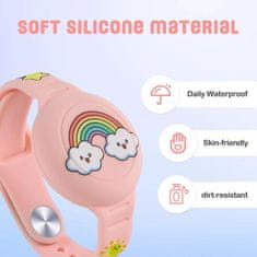 Tech-protect Smooth Kids remen za Apple AirTag 1/2 2kom, obojen