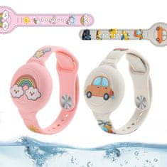 Tech-protect Smooth Kids remen za Apple AirTag 1/2 2kom, obojen