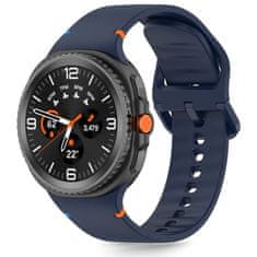 Tech-protect Silicone remen za Samsung Galaxy Watch 8 / Classic (40 / 44 / 46 mm), storm blue