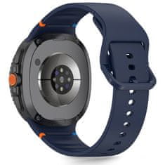Tech-protect Silicone remen za Samsung Galaxy Watch 8 / Classic (40 / 44 / 46 mm), storm blue