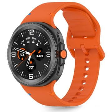 Tech-protect Silicone remen za Samsung Galaxy Watch 8 / Classic (40 / 44 / 46 mm), orange