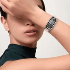 Tech-protect Iconband Classic remen za Xiaomi Smart Band 8 / 9 / 10, baby pink